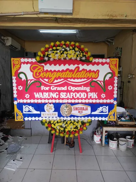 Papan Bunga Ucapan Selamat Tanjung Banyusari