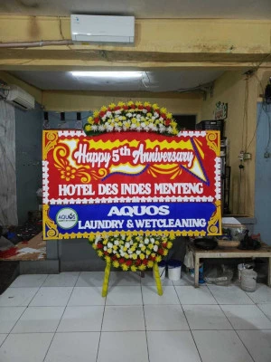 Papan Bunga di Tanjung Banyusari